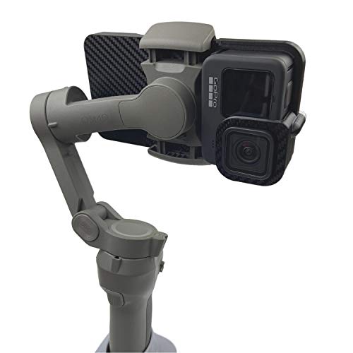 Handheld Gimbal Adapter for GoPro Hero 9 Black Camera Switch Mount Plate Adapter for DJI Osmo Mobile 4 3 Connect with Gopro 9