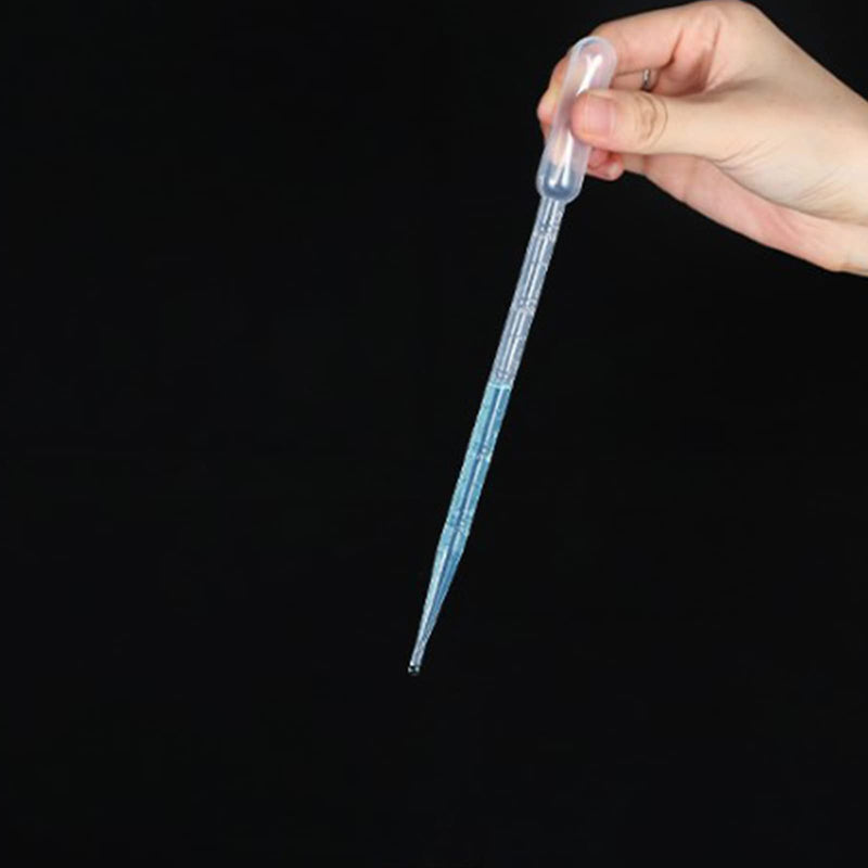 Othmro 200Pcs 1ml Disposable Plastic Transfer Pipettes,Calibrated Dropper Clear Pipettes Liquid Dropper Suitable for Ear Eye Essential Oils Makeup, Science Laboratory, DIY Art 149mm Length 149mm 200Pcs