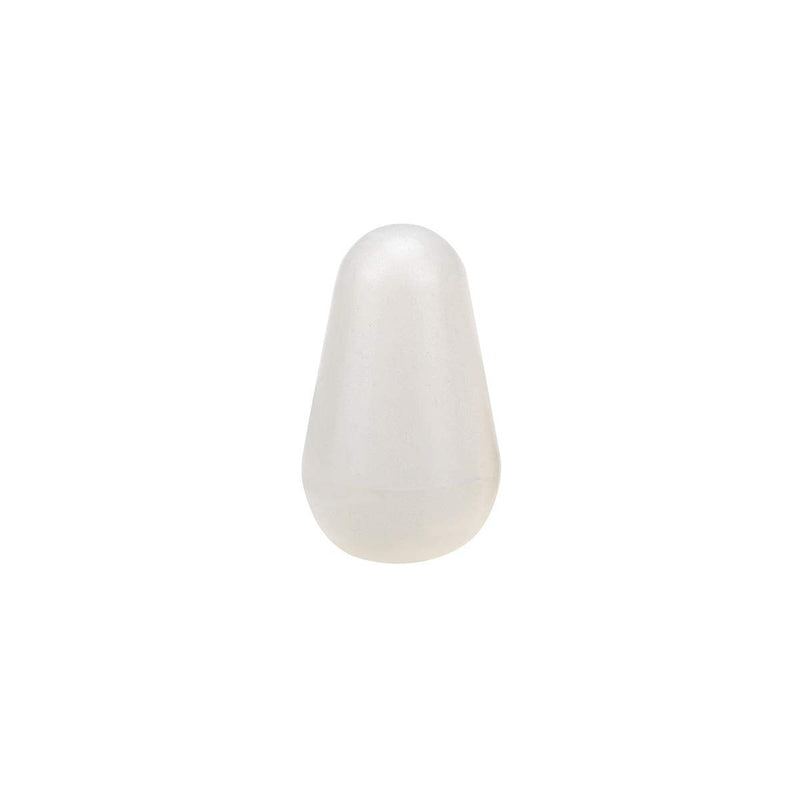 Musiclily Pro Inch Size Guitar 5-Way Switch Tips Stratocaster Lever Switch Knobs for USA Fender Strat/Tele/CRL, Aged White (Set of 2)