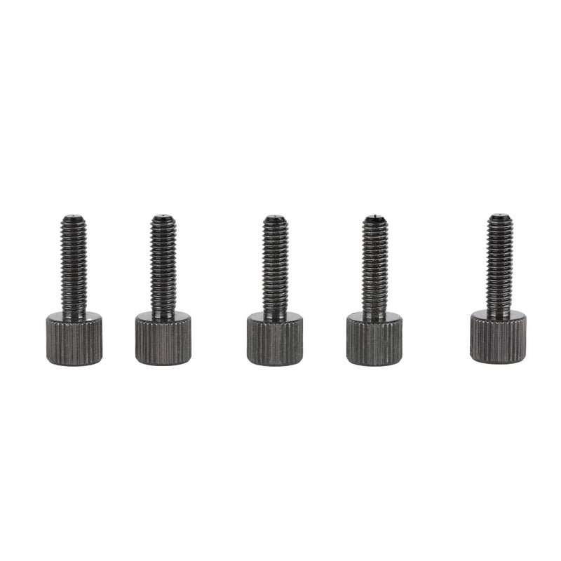 NICEYRIG 1/4'' Threaded Thumb Screw for DSLR Camera Rig Accessories [Pack of 5] - 501