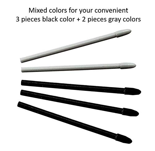 5X Replacement Touch Stylus Tips S Pen Nibs for Samsung Galaxy Note 10 Note10+ Note10 Plus Note10 5G Tab S6 SM-T860 T865 AT&T Verizon T-Mobile Sprint (Black) Black