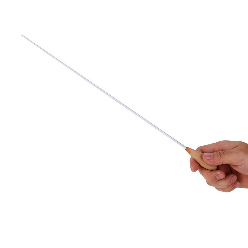 Musical Conductor Baton, 15" Pearwood Handle Lightweight Music Band Conducting Baton for Choral Symphony Concert