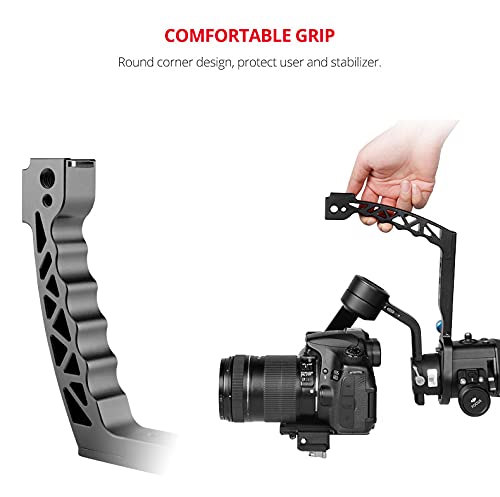 Aluminum Alloy Handy Sling Hand Grip Handle for Ronin S SC Gimbal Neck Ring Mounting Handheld Camera Stabilizer Accessories Extension Connect LED Light Monitor Microphone (for Ronin SC) For Ronin SC