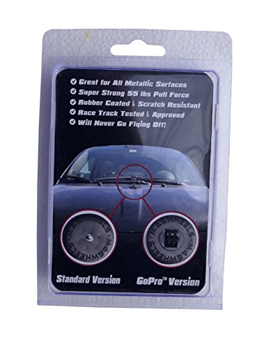 MagWheels Magnetic Camera Mount w/Non-Slip Anti-Scratch Rubber Coating for All Camera w/Standard Tripod Mount