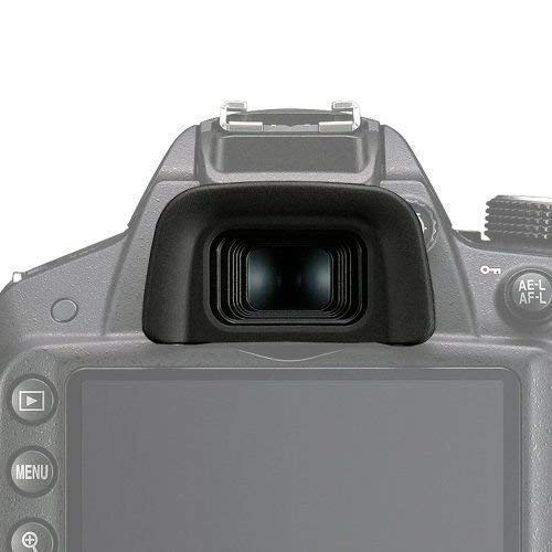 DK-20 Viewfinder Eyepiece Eyecup Eye Cup Rubber for Nikon D5200 D5100 D3100 D3000 D60 Camera (Two) two