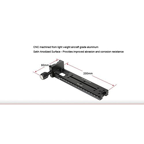 SUNWAYFOTO DMC-200R Vertical Rail w 90° Clamp Arca/RRS Compatible Sunway