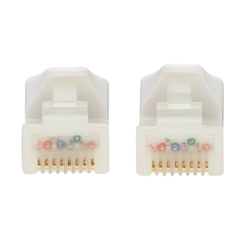 Tripp Lite, Safe-IT Cat6a Ethernet Cable, 10G Certified, Snagless, UTP, (RJ45 M/M), White, 20 Feet / 6.09 Meters, Limited Life Manufacturer's Warranty (N261AB-020-WH)
