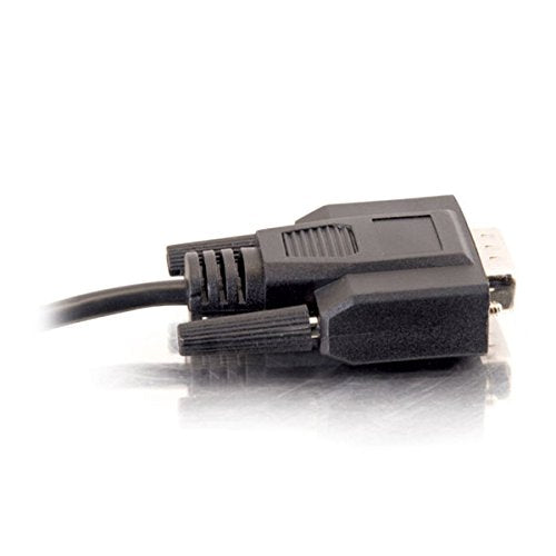 C2G 25220 DB9 M/M Serial RS232 Cable, Black (3 Feet, 0.91 Meters)