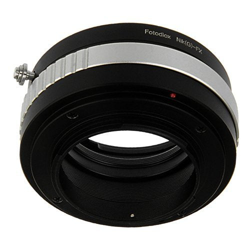 Fotodiox Lens Mount Adapter Compatible with Nikon Nikkor F Mount G-Type D/SLR Lens on Fuji X-Mount Cameras Nikon F G-Type Standard