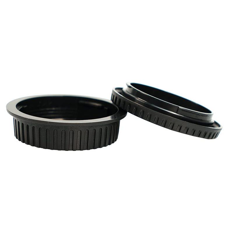 NIYI 2Sets, Camera Body Cap and Lens Rear Cap Kit, Compatible with Canon EFEF-S Mount DSLR Camera Rear Lens Protector Cover and Body Protector Set EF-S