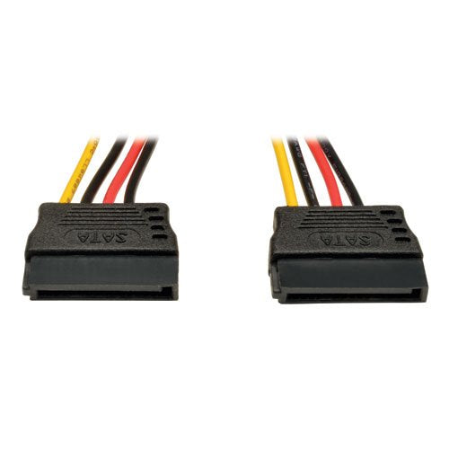 TRIPP LITE 15-Pin Serial ATA SATA Power Y Splitter Cable Adapter M/F 6-Inch (P947-06N-2P15)