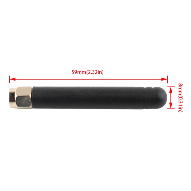 Wishiot 3PCS LoRa Antenna 868MHz 2dBi U.FL IPEX to SMA Connector for ESP32 Lora Board Lora32u4 II WiFi Lora32 10cm 3PCS 868MHz