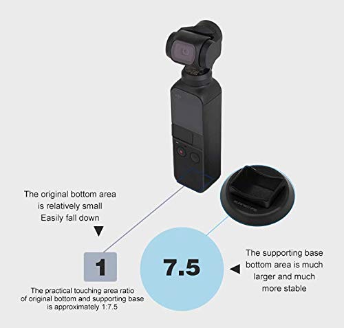 PENIVO Fixed Holder Desktop Stand Base for DJI Osmo Pocket Handheld Gimbal Mount Accessories