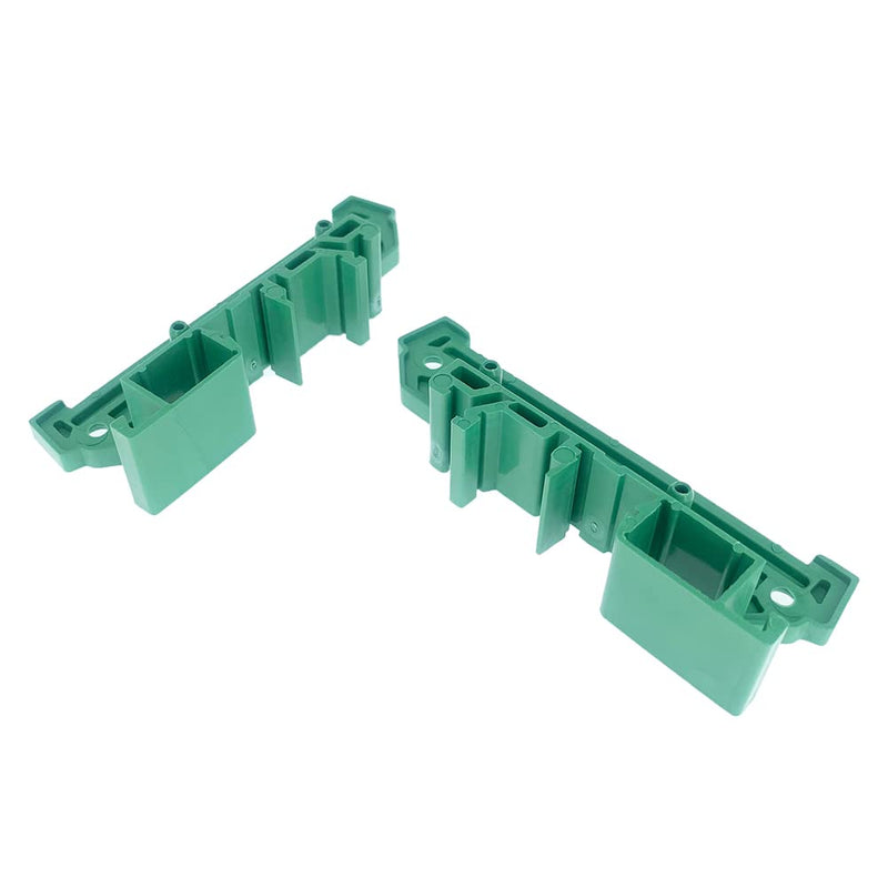 Jienk PCB DIN Rail Mount Carrier, Circuit Board Mounting Holder for 35mm Wide DIN Rail PCB 150mm*72mm