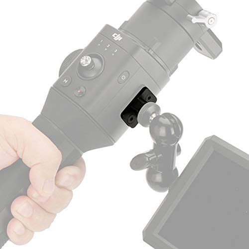 Skyreat 1/4" Aluminum-Alloy Monitor Holder Mount Compatible with DJI Ronin-S/Ronin SC Handheld Gimbal