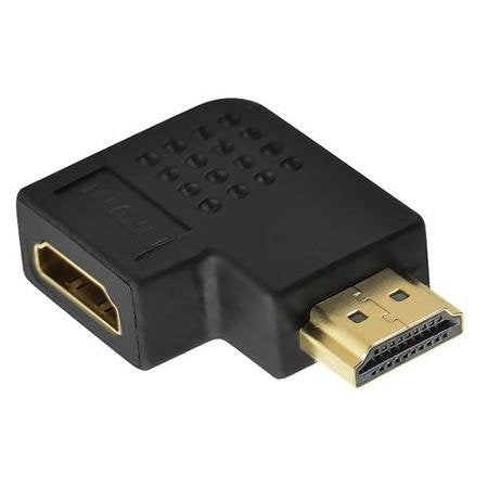 Right Angle HDMI Male to HDMI Female Port Saver 90 Degree Adapter by Master Cables