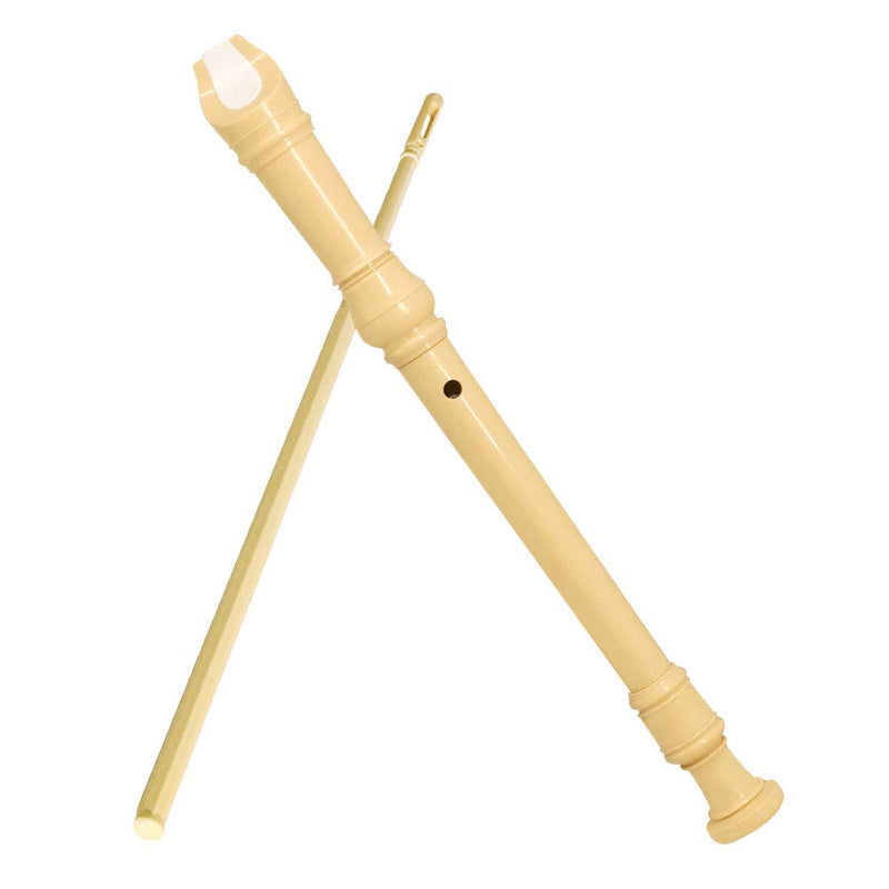 CNBLUE 2PCS Soprano Descant Recorder German Fingering recorder instrument for kids School Student with Cleaning Rod, Storage Bag