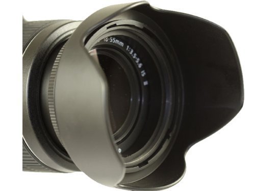 49mm Lens Hood for Sony 18-55mm DT E-Mount, 55-210mm, 16mm f/2.8, 20mm f/2.8 EMOUNT, 24mm f/1.8, FE 28mm f/2 Lens, 30mm f/2.8, 30mm f/3.5, 35mm f/1.8, 50mm f/1.8, 55mm f/1.8 Lenses