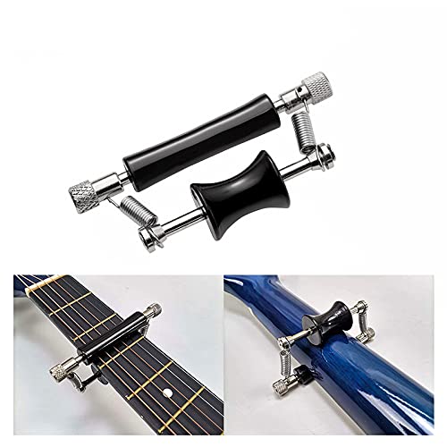 Tiardey Rolling Capo Sliding Capo Adjustable Capo for Tuning Tone of String Instruments Universal for Electric Guitar and Acoustic Guitar or Ukulele Mandolin Banjo