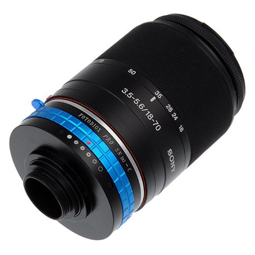 Fotodiox Pro Lens Mount Adapter Compatible with Sony A-Mount and Minolta AF Lenses to C-Mount Cameras
