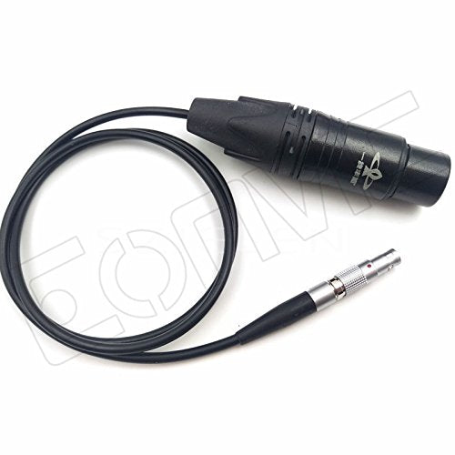 Eonvic Arri Mini Camera Audio Cable 5 pin Plug to Female XLR Connector