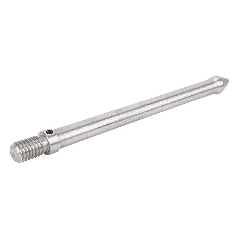 Acouto Tr Ground Spike Stainless Steel Metal Spike Mount Adapter for Tr Monopod with 3/8 Inch Screw Thread Camera Accessories(12cm) 12cm