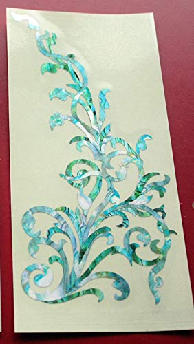 Inlay Sticker for Guitars & Bass - Vintage Vines - Abalone Mix,B-161VVM-N