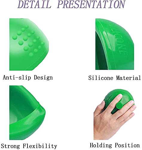 Fanwer Palm Chest Percussion Cup (Small) - Chest Physical Therapy Cup, Break up Mucus, Phlegm Remover, Percussion Treatment for Expectoration Problem and Long-Term Bed Rest Basic Nursing Work 3.1*3.1*2.1