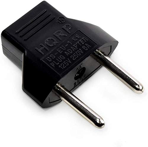 HQRP AC Adapter Charger Works with JVC Everio GZ-MG130 GZ-MG130U, GZ-MG155 GZ-MG155U, GZ-MG255 GZ-MG255U, GZ-MG330 GZMG330 (Black/Silver/Blue) Digital Camcorder AP-V14U AP-V15U + Euro Plug Adapter