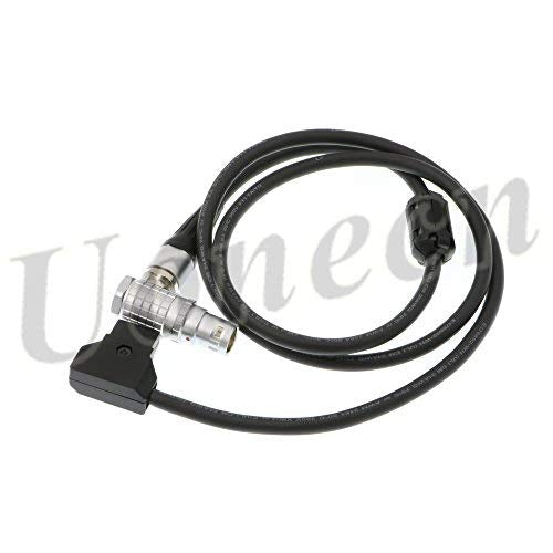 Uonecn Right Angle 8 pin Female Power Cable Dtap Plug for ARRI Alexa Mini Camera