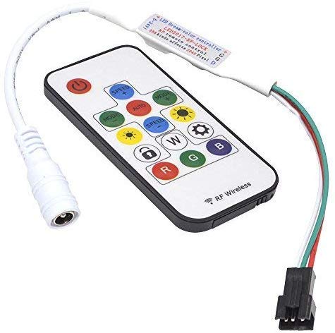 [AUSTRALIA] - RGBZONE Mini 14 Key DC5-24V RF Remote Controller with Lock for WS2811 WS2812B LED Strip Light 