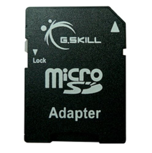 G.Skill 32GB Class 10 MicroSDHC Flash Card with SD Adapter (FF-TSDG32GA-C10) 32 GB