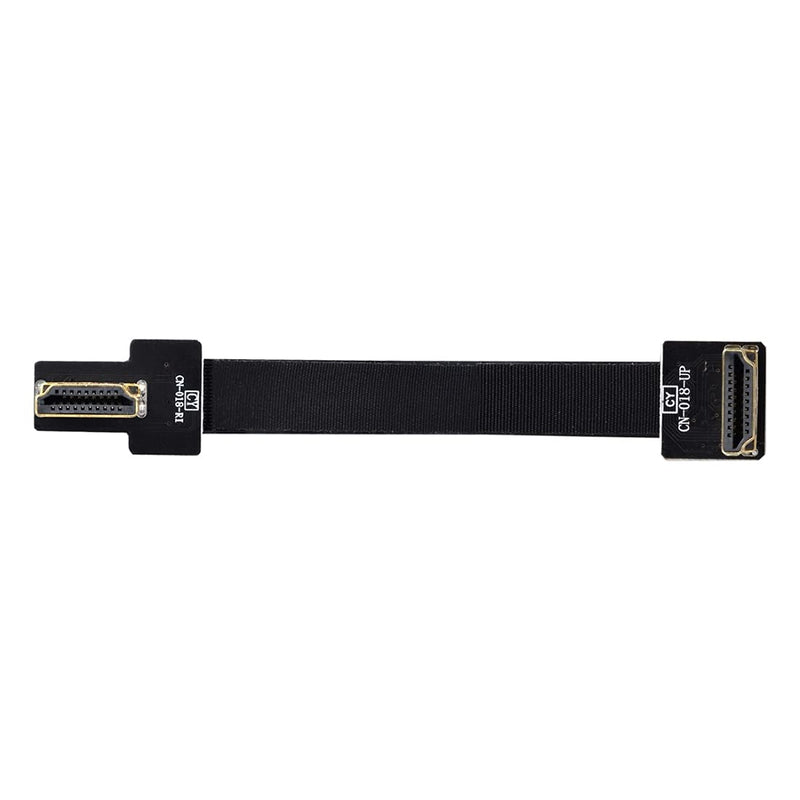 ChenYang CY Type A HDMI Male Upward Angled 90 Degree to HDMI Male Right Angled 90 Degree HDTV FPC Flat Cable 80CM for FPV HDTV Multicopter Aerial Photography 0.8M