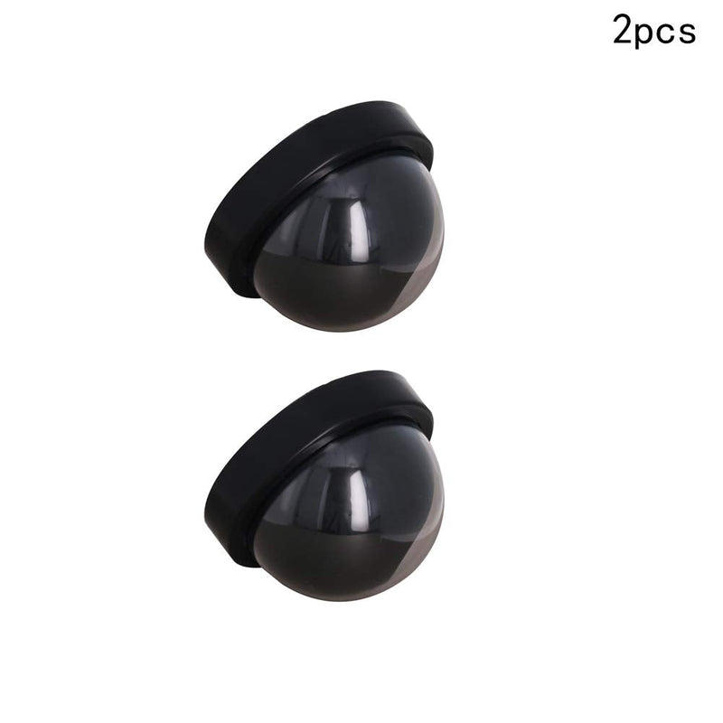 Othmro Fake Security Camera Dummy Dome CCTV for Home Outdoor Indoor Black 2pcs