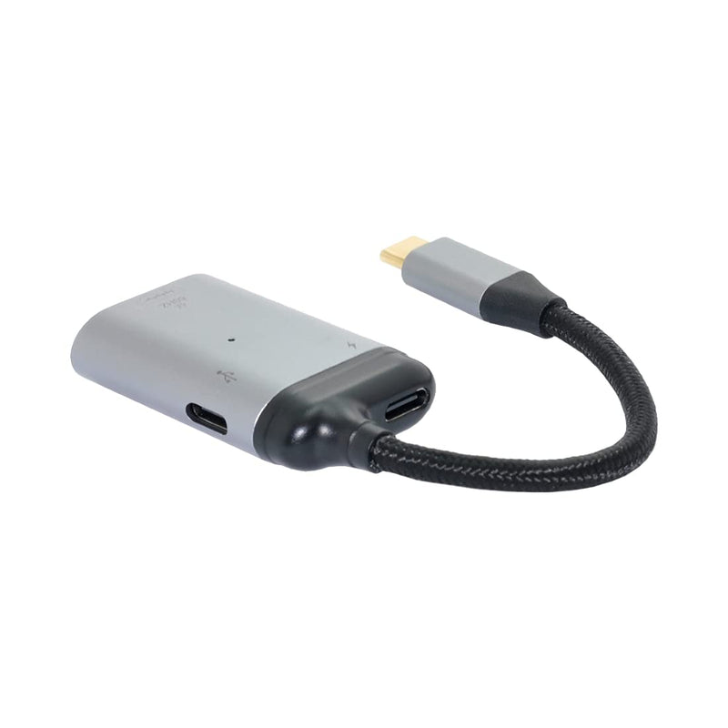 [AUSTRALIA] - Chenyang CY USB3.1 Type C USB C to HDMI Converter HDTV Adapter 4K 60hz 1080p with Type C Female PD Power Port for Tablet Phone Laptop PD+HDMI Grey 