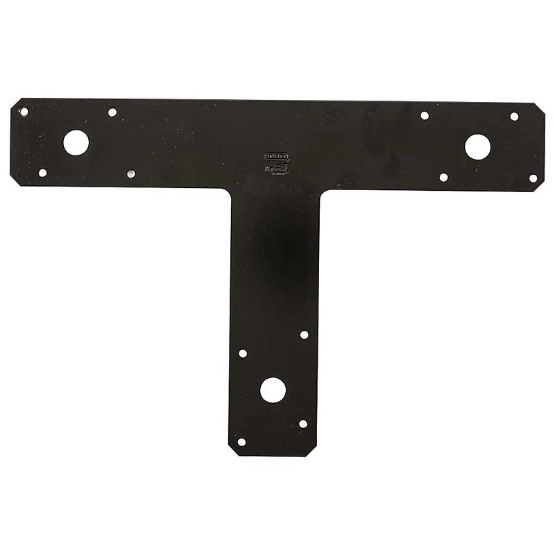 [AUSTRALIA] - Plate T 12x8 Inch Black Steel 