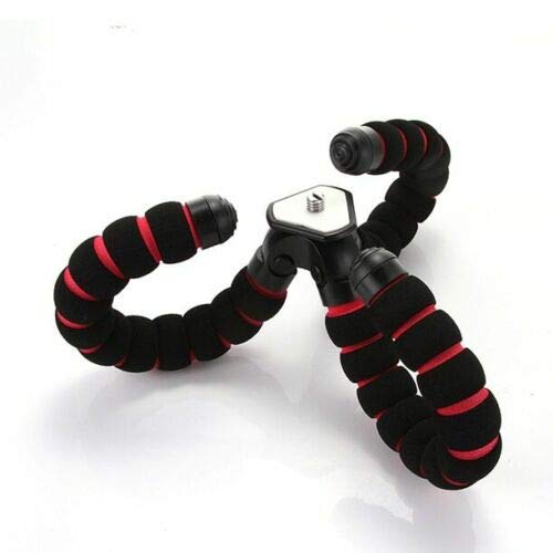 Runshuangyu Portable Octopus Flexible Tripod Stand, Gorillapod 1/4'' Screw Mounting, for Canon Nikon Sony Panasonic Pentax Olympus Camera Digital DV Gopro Action DSLR - Size M