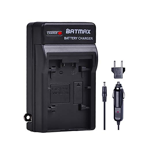 Batmax 1Pc VW-VBT380 Battery + Wall Charger Kits for Panasonic VW-VBT380 VW-VBT190 Batteries; Panasonic HC-V800K, HC-VX1K, HC-WXF1K, HCV510, HCV520, HC-V550, HCV710, HC-V720, HC-V750, HC-V770, HC-VX87