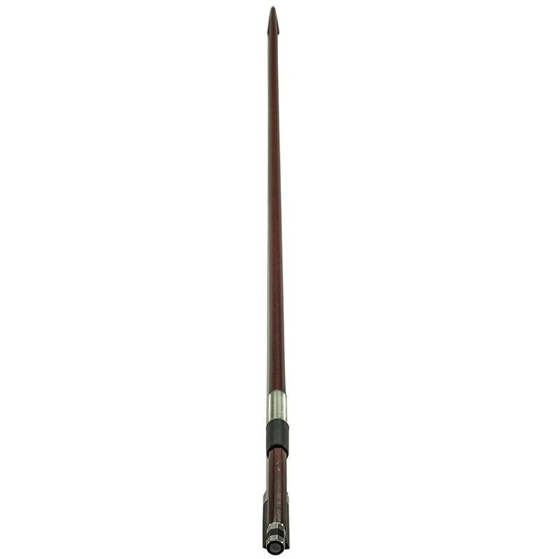 PAITITI 4/4 Full Size Violin Bow Round Stick Brazil Wood Mongolian Horsehair