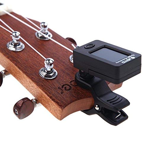 JOYO Tool Kit Guitar Tuner + Capo + Plectrum Holder + 7 Celluloid Picks Tuning Capotraste Mediator Case Guitarra Parts Accessories