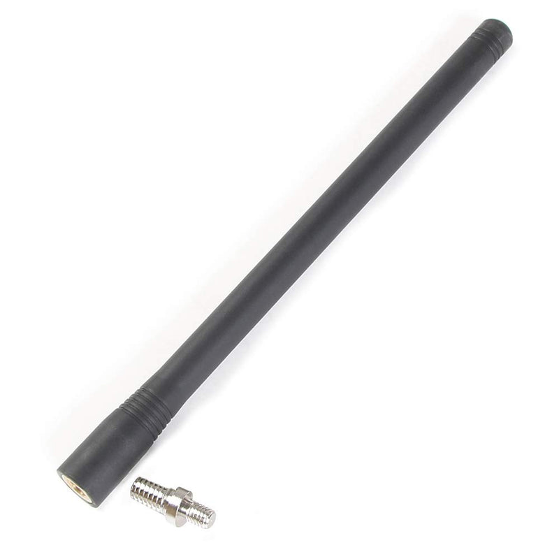 JeCar 7.5 Inch Reflex Short Antenna Replacement for JK JL Accessories Metal ABS Antenna Designed for Optimized FM/AM Reception for Jeep Wrangler JK JL Unlimited Sport Rubicon Sahara 2007-2019 Black