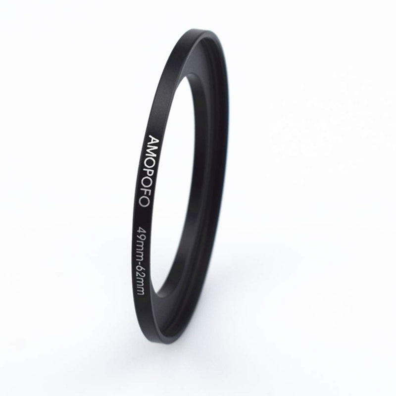 Universal 49-62mm /49mm to 62mm Step Up Ring Filter Adapter for UV,ND,CPL,Metal Step Up Ring Adapter