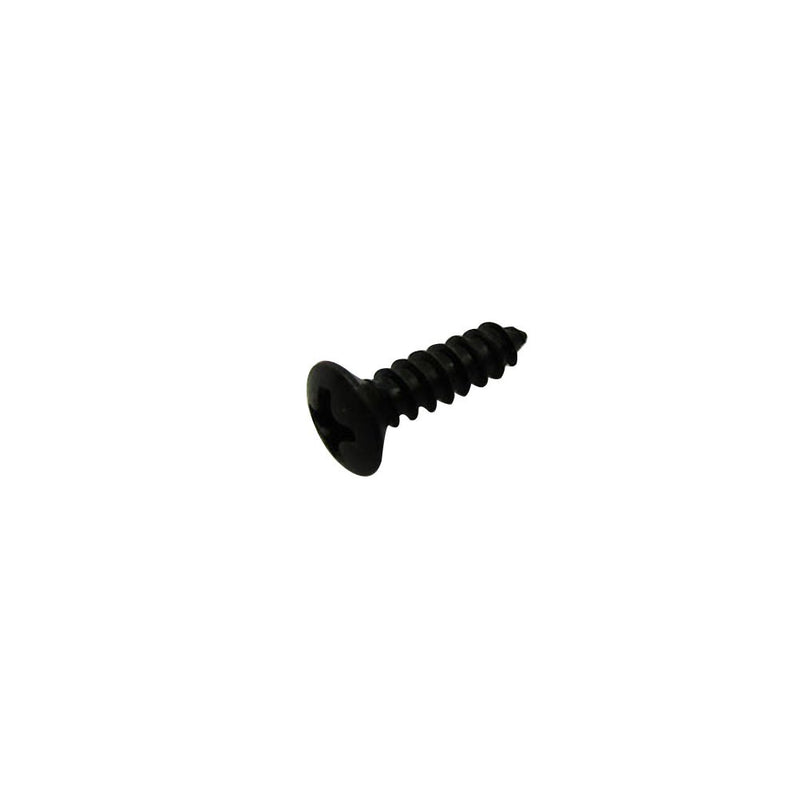 Musiclily 3x12mm Pickguard Mounting Screws for Guitar Bass,Black(50 Pieces) Black