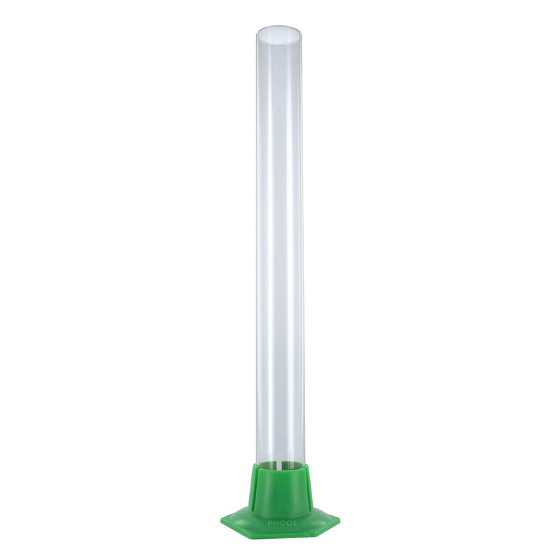 1 X Glass Hydrometer Test Jar Clear