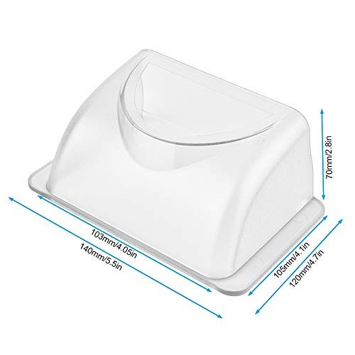 Plastic Rainproof Rain Cover for Door Access, Waterproof Protect Shell for Access Control Keypad Cover Doorbell Shell for Outdoor
