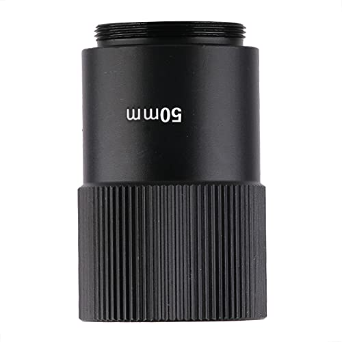 1mm 2mm 5mm 7mm 8mm 9mm 10mm 15mm 20mm 25mm 30mm 40mm 50mm Camera C-Mount Lens Adapter Ring C to CS Extension Tube for CCTV Security Cameras (50mm)