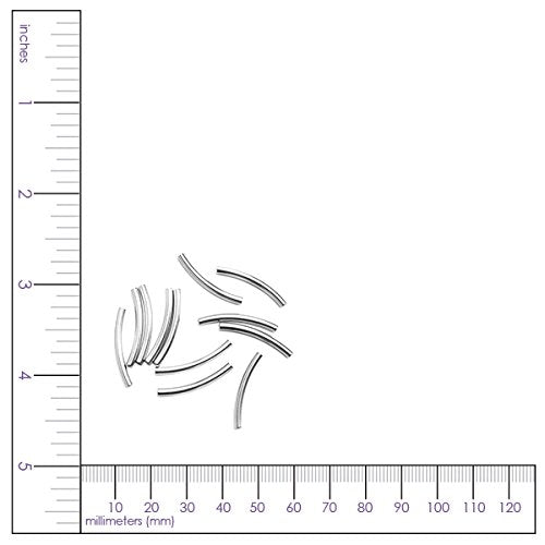 Cousin Corporation of America 20mm Stainless Steel Curved Tube Spacer - 12pc