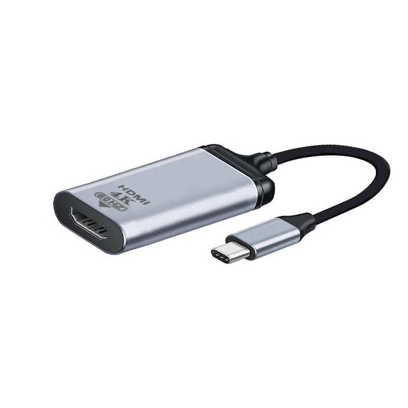 ChenYang CY HDTV Adapter 4K 60hz 1080P USB-C Type C Male to HDMI Female Cable for Tablet & Phone & Laptop HDMI Grey