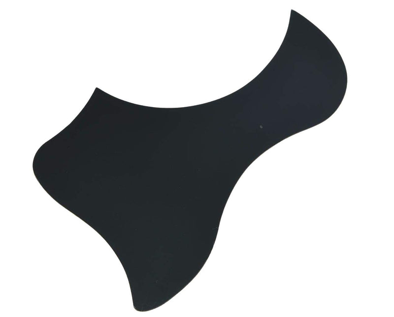 Dopro Black Hummingbird Style Acoustic Guitar Pickguard Scratch Plate with 3M Adhesive