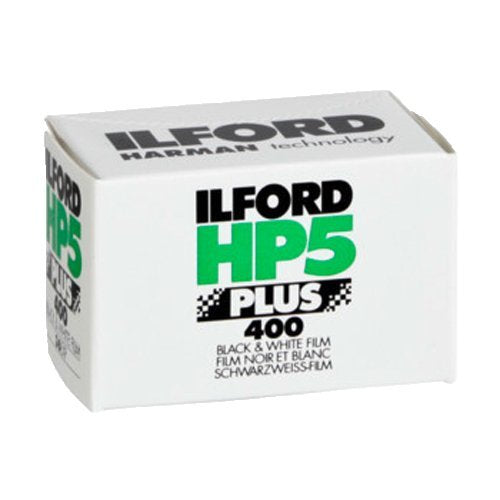 Ritz Camera Pack of 5 Ilford 1574577 HP5 Plus, Black and White Print Film, 35 mm, ISO 400, 36 Exposures